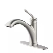 Glacier Bay Hemming Single-Handle Pull-Out Kitchen Faucet Spot Resist Stainless