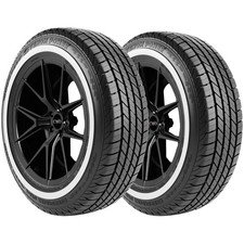 Qty 2 20570r15 Venom Power Grand Am 96s Sl White Wall Tires Qty 2 20570r15 Venom Power Grand Am 96s Sl White Wall Tires