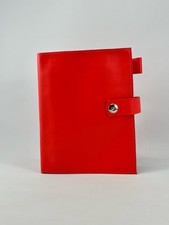Green Leather cover A5 notebook. Just leather cover A5 for notebook with binder.