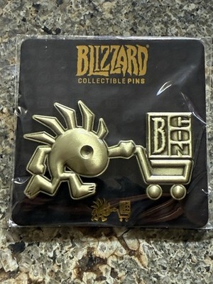 Blizzard Collectible Pin Series 4 - Gold Merchy Murloc Pin, Blizzcon 2017 
