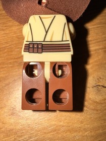 LEGO Star Wars sw0810 Qui-Gon Jinn Without Cape Minifigure No Lightsaber