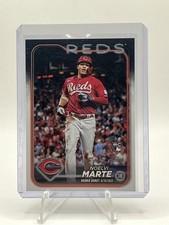 Noelvi Marte Rookie RC 2024 Topps Update Series Card #US187 Cincinnati Reds. rookie card picture