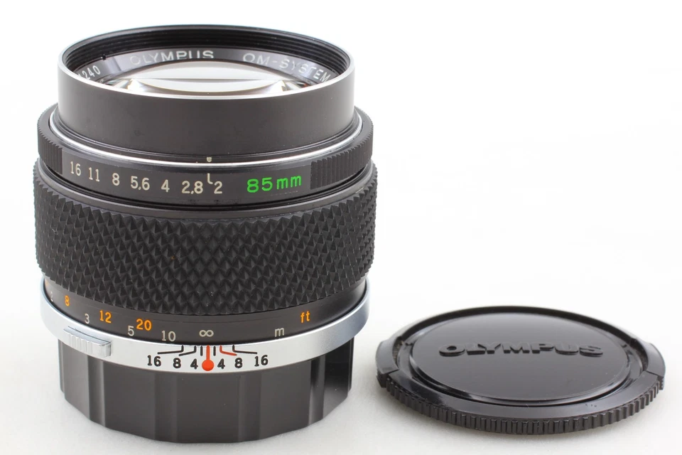 [N MINT /Cap] Olympus OM-System F.Zuiko Auto-T 85mm f2 Portrait Lens FROM JAPAN - Image 2 of 4