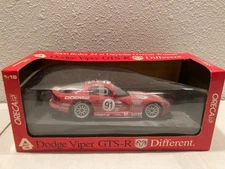 Rare AutoArt Sports Car 1:18 Scale Dodge Viper GTS-R #91 Rolex 24 Daytona Signed