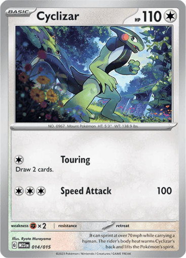 CYCLIZAR 014/015 MCDONALD'S COLLECTION 2023 POKEMON LP