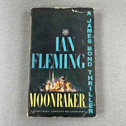 James Bond 007 Moonraker by Ian Fleming 1964 Vintage Paperback Book
