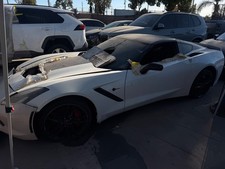 2014 White Chevrolet Corvette   | C7 Corvette Photo 1