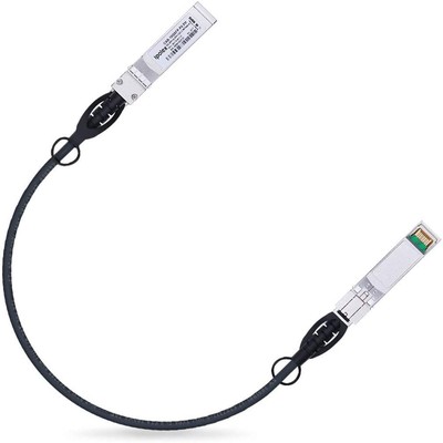 ipolex 10G SFP+ Twinax Cable, Direct Attach Copper(DAC) Passive 0.42m, Black 