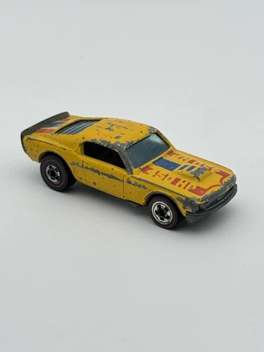 Vintage hot wheels redline mustang stocker HK base