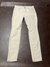 VINCE Women’s Sz 28 Beige Crop Skinny Ankle Khaki MADE IN USA Great Condition!