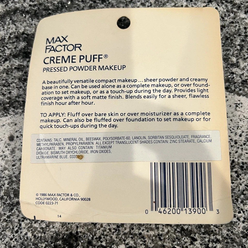 Max Factor Water Activated Crème Puff PanCake Makeup 8oz - Image 4 of 4