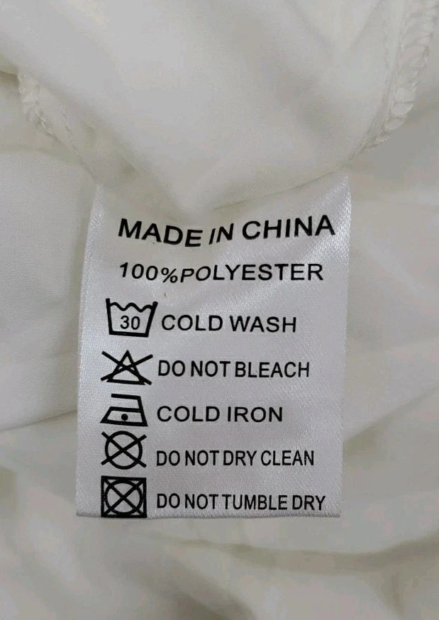 UNDERCOVER Abito nuovo Ivy City Co. Secret Garden manica corta bianco pizzo taglia 4