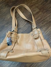 Tignanello Bag Leather Camel Or Beige Shoulde...