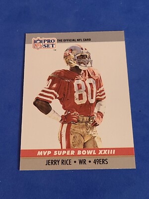 1990 Jerry Rice Pro Set #23