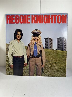 Reggie Label REGGIE KNIGHTON Vinyl LP WHITE LABEL PROMO 1977 Record ALBUM PC 34685 ...