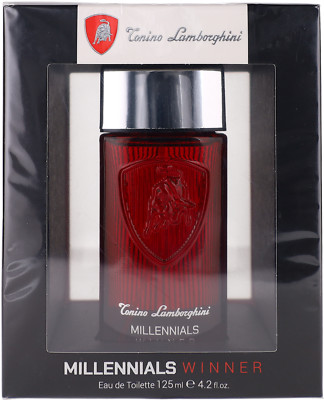 Millennials Winner By Tonino Lamborghini For Men EDT Cologne Spray 4.2oz New