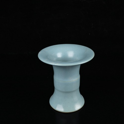 3.7"*3.4" Collection Chinese Ming Porcelain Ru Kiln Small Flower Vase - Picture 4 of 8