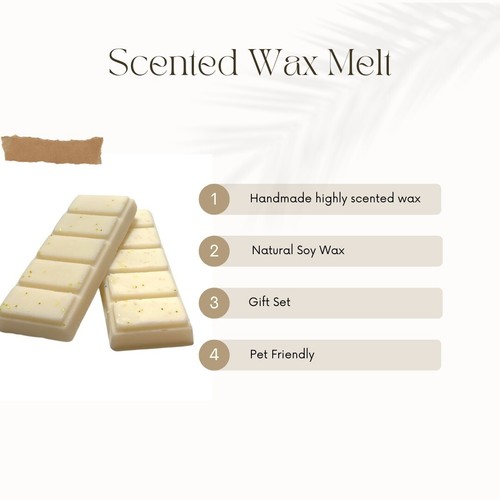 Sea Breeze Wax Melt Snap Bar 5 Blocks Highly Scented Handmade UK Aromatherapy - Picture 3 of 3
