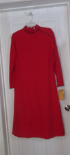 Vintage Size 12 Butte Dress RED nos