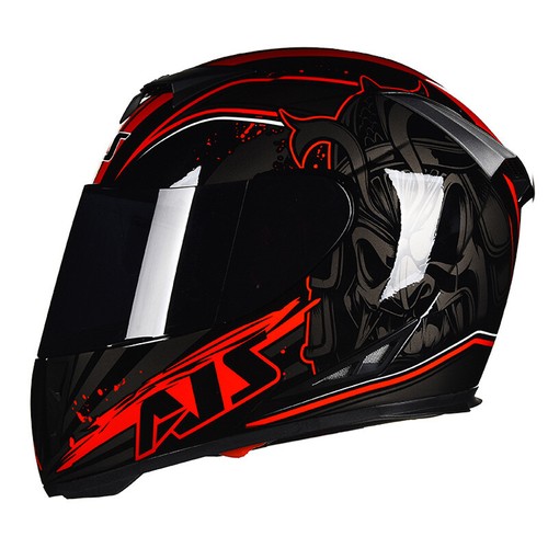 Full Face Motorcycle Helmet Double Lens Casco Casque Motorbike Racing Helmets - Picture 11 of 16