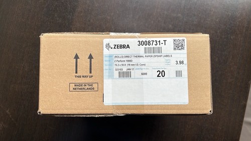 Zebra Thermal Labels Z-Perform 1000D - Afbeelding 2 van 5