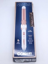 Conair Double Ceramic Curling Iron; 1 1/4"