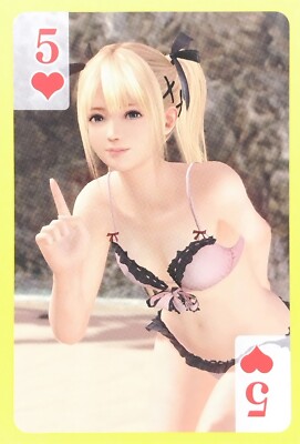 Marie Rose Dead or Alive Xtreme 3 Playing Card Game Koei Tecmo Japanese Heart 5