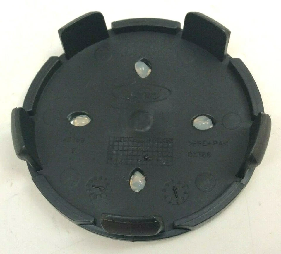 Tapacubos central Ford F-150 2015-2020 3" cromo azul ovalado OEM FL3Z-1130-G Foto 3 de 4