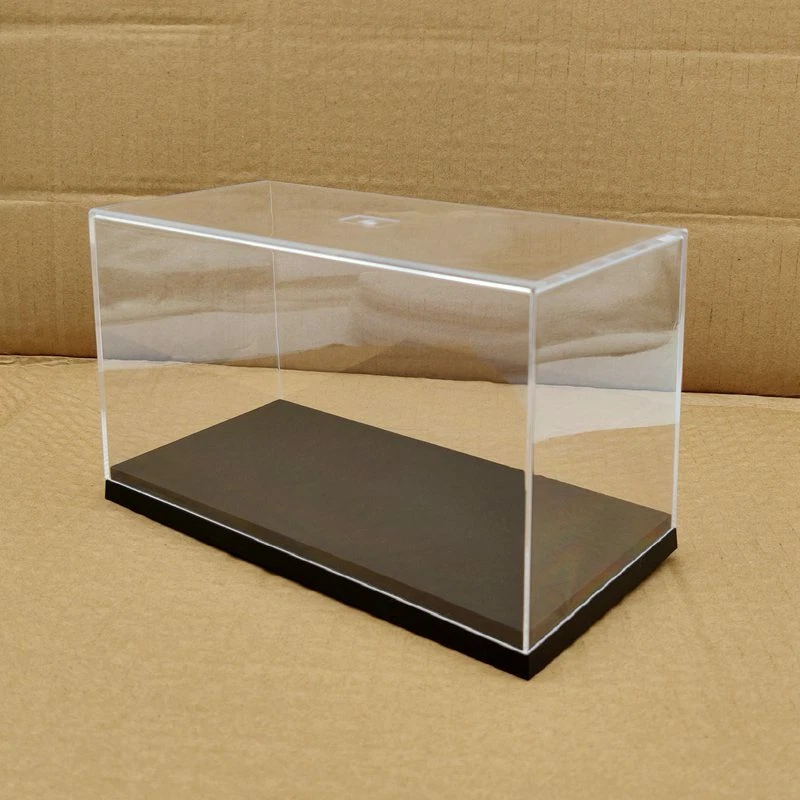 Model Toy Acrylic Case Display Gift Boxes Transparent Dustproof Storage Box 20cm - Image 2 of 4