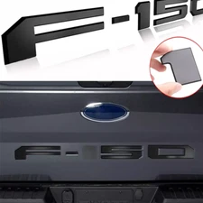 Fit for F-150 2018-2020 Tailgate Emblem For F-150 Letter Raised Matte Black