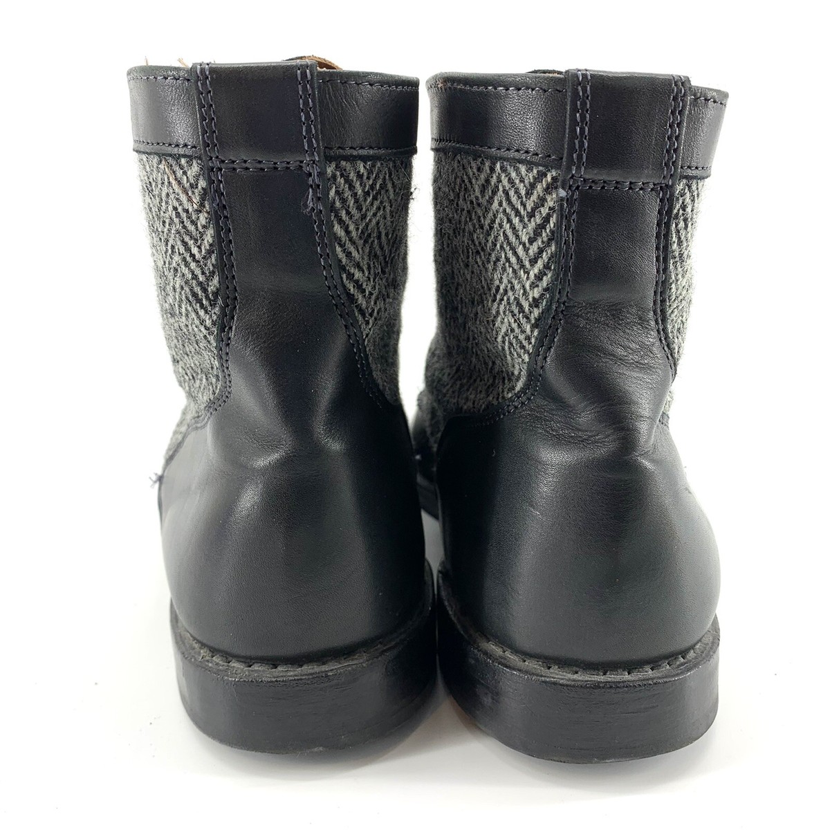 Allen Edmonds Shaker Heights Leather Tweed Ankle Boots Men