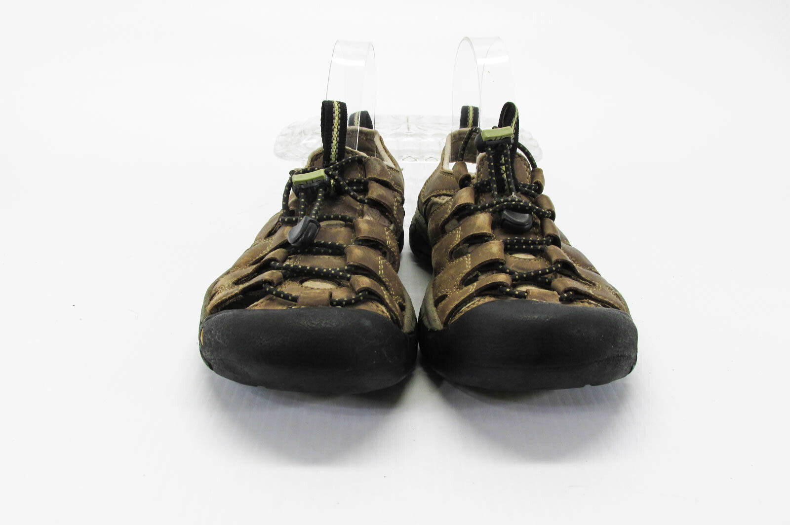 Scarpe da donna Keen Newport taglia 6M marrone sandalo sportivo atletico usate vq