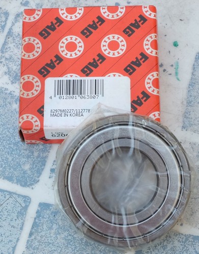 Lot de 3 roulements FAG 6206.2ZR 30x62x16 mm - Imagen 2 de 5