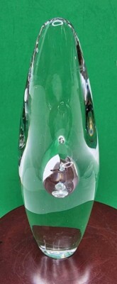 6'' Orchidea Iittala Vase - Timo Sarpaneva 3568 - Signed.