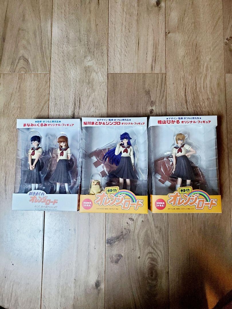 Figura original Madoka Ayukawa Hikaru Hiyama Kimagure Orange Road DVD extra 2007