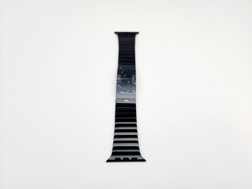 Apple Watch Space Black bransoletka ze stali nierdzewnej z ogniwem 40mm 41mm oryginalna klasa A - Zdjęcie 2 z 8
