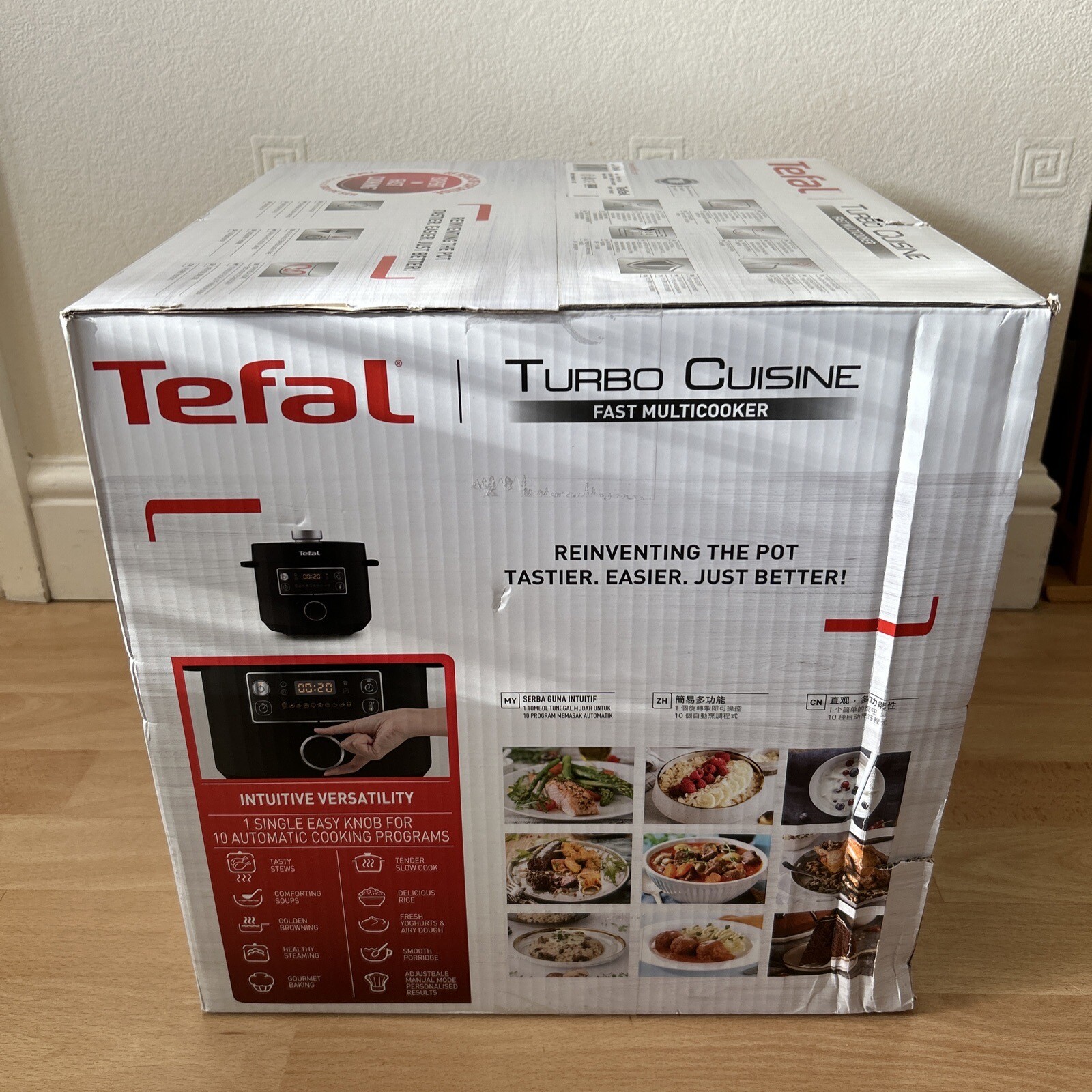 Tefal Turbo Cuisine Fast Multicooker CY754840 4.8L Pressure Cooker Slow
