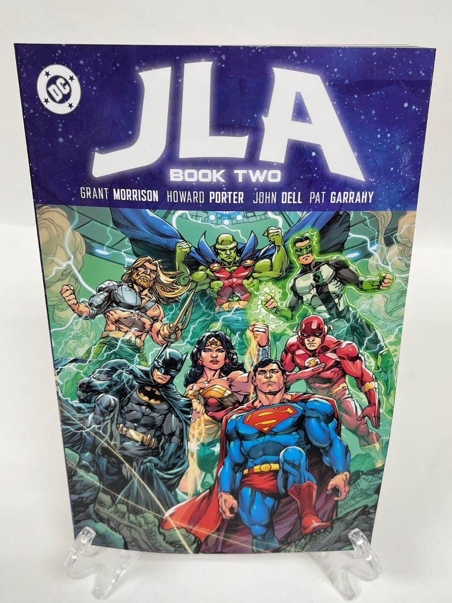 JLA Book Two 2 by Grant Morrison & Howard Porter New DC Comics TPB
