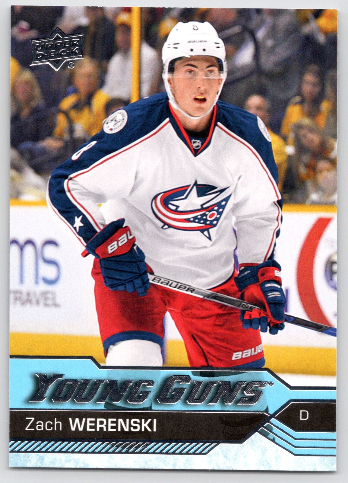 ZACH WERENSKI RC YOUNG GUNS 2016-17 UPPER DECK 16-17 #224         34982