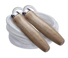 S-Series Heavyweight Nylon Ball Bearing Speed Jump Rope with Wood 8.5 Foot