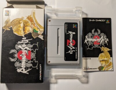 Romancing Saga 2 [Nintendo Super Famicom - SHVC-2L] Complete in Box
