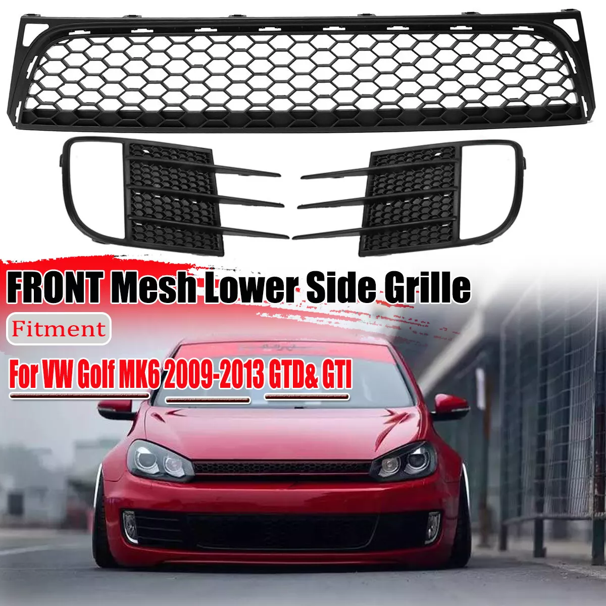 Vw golf mk6 front lower grill deals