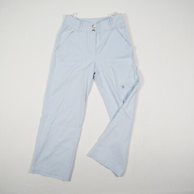 ZAFFIRI LYCRA Damen Hose Gr 36 hellblau Stretch Jeans High Waist Pants Baumwolle