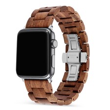 Koa Wood Band for Apple Watch Band 38/40/41/42/44/45/46/49mm Series Ultra 1-10