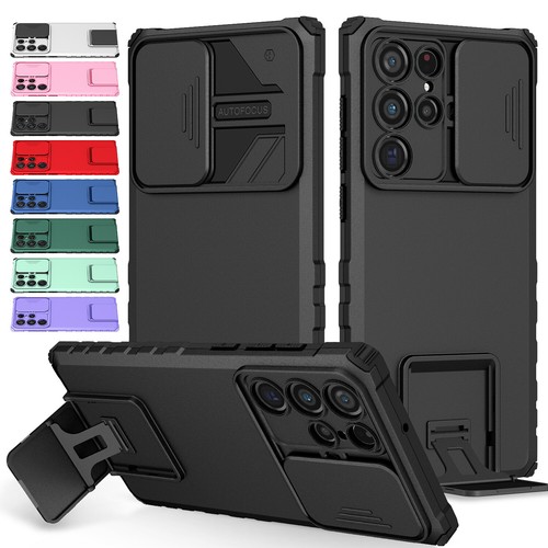 Case For Samsung Galaxy S24 S23 S22+S21 S20  Shockproof Slide Camera Lens Cover - Picture 1 of 109