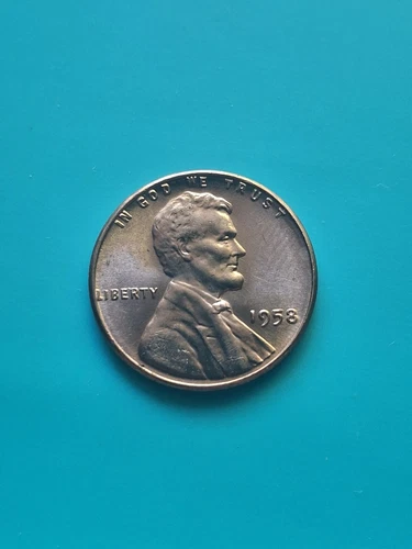 1958 Lincoln Wheat Cent — photo from the most recent tracked eBay sale