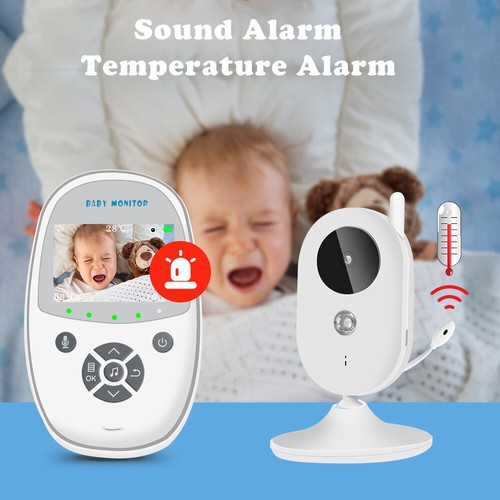 2.4 inch Digital Wireless Baby Monitor Video Camera 2 Way Audio Night Vision  - Picture 1 of 8