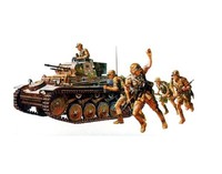 Tamiya 35009 - 1/35 Wwii Dt. Sd.Kfz 121 Pzkpfw Ii Ausf. F/G - Neu