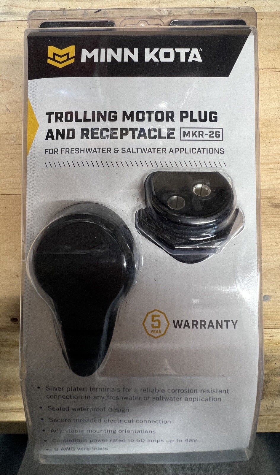 Minn Kota Trolling Motor Plug and Receptacle eBay