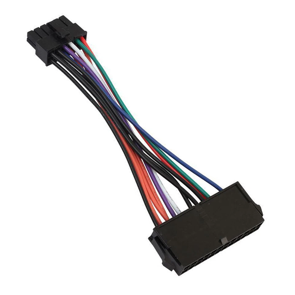 P00 Kabel Adapter 24pin auf 12pin Strom für ACER ATX Netzteil Mainboard 13,5cm - Bild 3 von 4